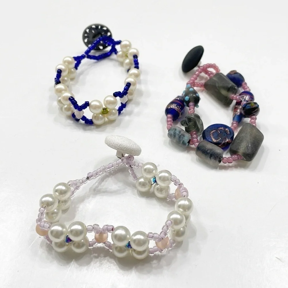 Beaded bracelet set